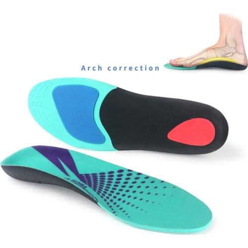 Arch Support Sports Insoles For Shoes Men Women Shock Absorbing Insoles Non-slip Torsion Resistant Military Training Insoles Pad