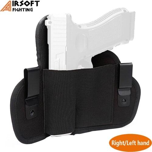 Tactical Gun Holster Concealed Carry Right/Left Hand Pistol Holster Belt Clip IWB Holster Airsoft Gun Bag for Universal Handgun