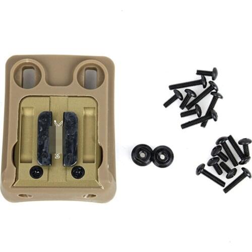 TMC Tactical CAG Helmet Supplies DPAM GSGM Four Hole Helmet Connection Base TMC2911