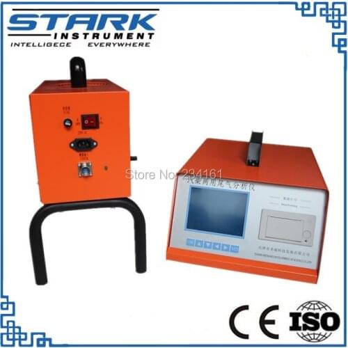 Diesel smoke tester dual-use petrol and diesel vehicle emission testerautomobile exhaust gas analyzer for gasoline or diesel