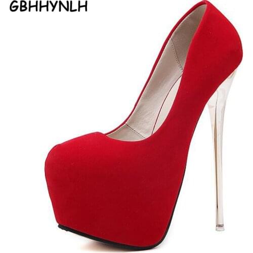 High heels shoes woman pumps elegant evening shoes sexy extreme high heels red pumps wedding shoes pumps women party shoes LJA47