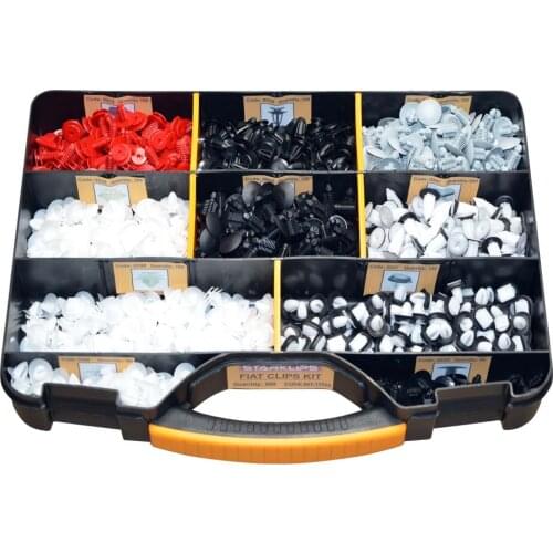 FIAT Universal Clip 900 Piece + Car fastener for-Push Pin-Trim Rivet