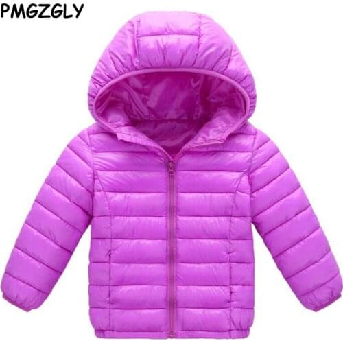 Boys outerwear Ultra light down coat Cheap Boys Down Coat Girls Childrens Warm Jackets Parkas Girl Down Outerwear