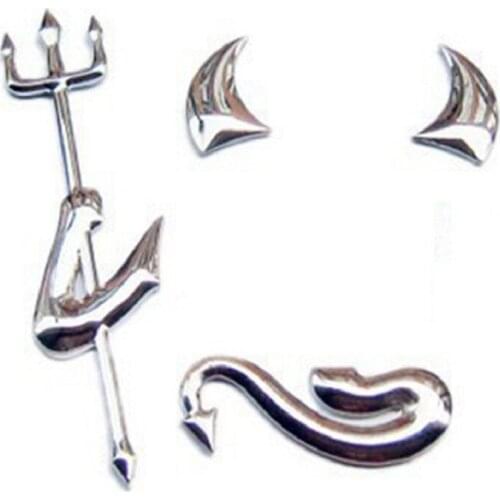 Funny Car Stickers Angel Devil For Mercedes Benz A180 A200 A260 W203 W210 W211 AMG W204