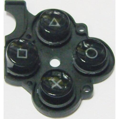 50pcs/lot Black Left & Right Buttons Key Pad Set Repair Replacement for Sony PSP3000 Slim Console
