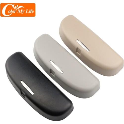 Color My Life for BMW F30 F31 F34 F10 F11 F48 X1 X3 X5 1 3 4 5 Series 2013 2014 2015 2016 Car Sunglasses Glasses Case Holder Box