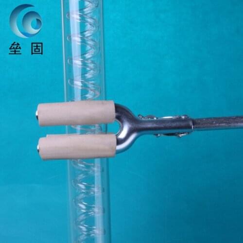 Free shipping iron stand Condenser clip extension clamp for retort stand flask clip 30cm Laboratory Clamp