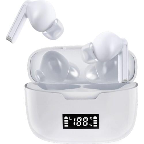 Wireless Earphone XT90 TWS Bluetooth 5.0 Sports Headphone Touch Button IPX5 Waterproof Earplugs with 300mAh Charging Box