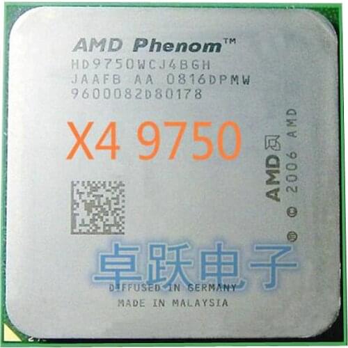 AMD Phenom X4 9750 2.4 GHz 95W Quad-Core CPU Processor Socket AM2+ free shipping