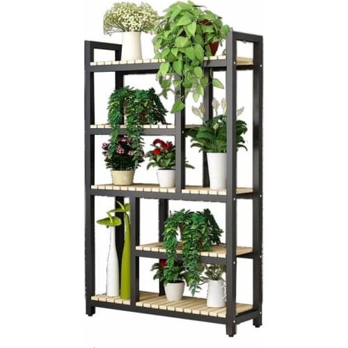 Estante Indoor Estanteria Para Plantas Wood Wooden Shelves For Ladder Plant Stojak Na Kwiaty Balcony Shelf Outdoor Flower Stand