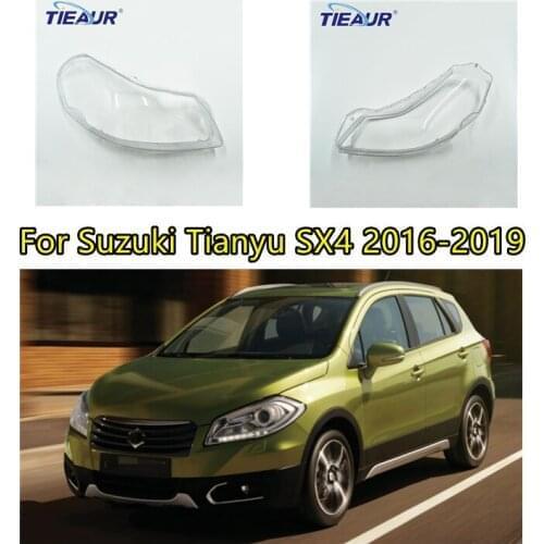 Headlight Lens Cover For Suzuki Tianyu SX4 2016-2019 Car Headlight Fog Light Lens Shell Replacement