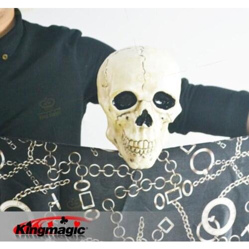 Magic tricks floating skull stage magic Shocking maigc props