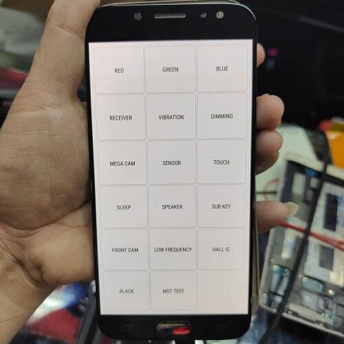 Original Burn show LCD Screen For Samsung Galaxy J7 Pro 2017 J730F J730FM Touch Screen Digitizer LCD Display