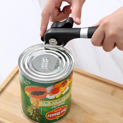 Stainless Steel Opener Professional Open Kitchen Can Openers Jars Manual Easy Tools Best Cans Canned Camping Side Effortless