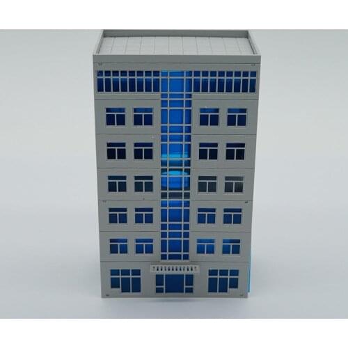 Outland Models Railway Scenery Layout Modern Office Building N Scale