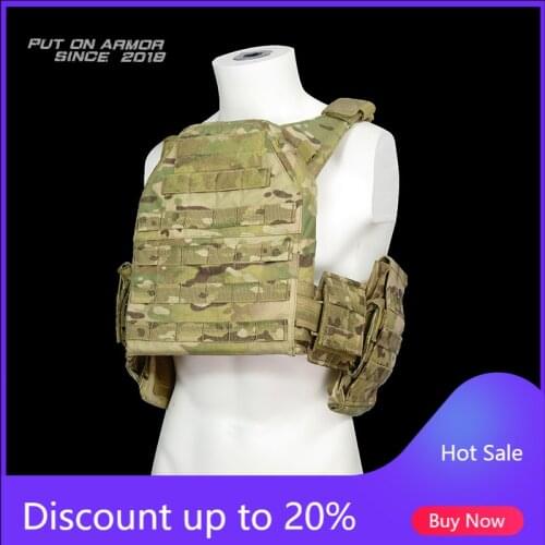 Poa103-mc tactical flpc plate carrier outdoor field vest