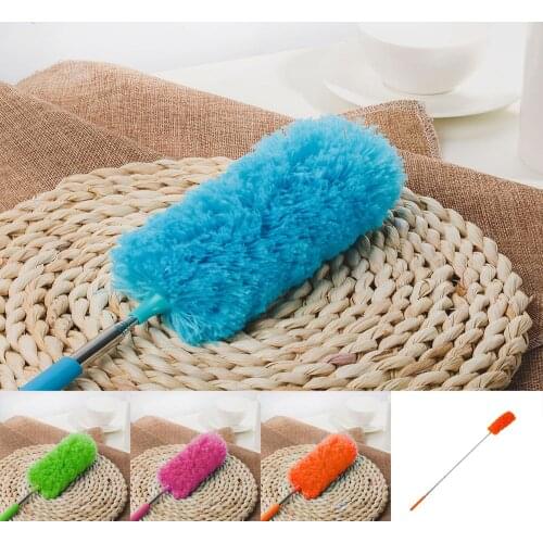 Duster Accessories Microfiber Dusting Brush Extend Stretch Feather Home Dust Cleaner Car Furniture Household Cleaning Brush #p2
