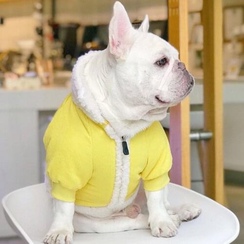 Dog winter clothes method fighting Pug Schnauzer clothes pet winter coat cotton clothes thickened Bichon Shiba Inu