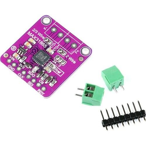 5PCS/LOT 31865 MAX31865 RTD platinum resistance temperature detector module PT100 to PT1000