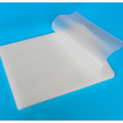 70mic A4 heat-coated PET EVA plastic film for laminating machine plastic plastic film protection card film photo protection film