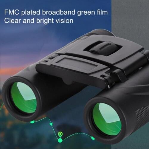 1 pc Binoculars ABS 100x22 times HD outdoor portable foldable mini exquisite low light night vision goggles Outdoor accessories
