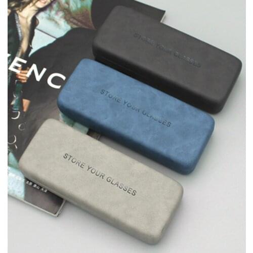 Glasses Case Portable Retro Myopia Sun Eye Case Reading Glasses Storage Box Sunglasses Case