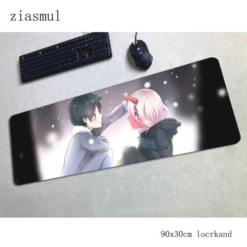 Darling in the franxx mouse pad gamer Professional 90x30cm notbook mouse mat gaming mousepad large pad mouse desk padmouse mats