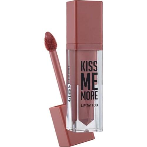 Flormar Likit Mat Ruj - Kiss Me More Lip Tattoo Peach Profesyonel Dudak Bakımı Kadın Kozmatik Makyaj