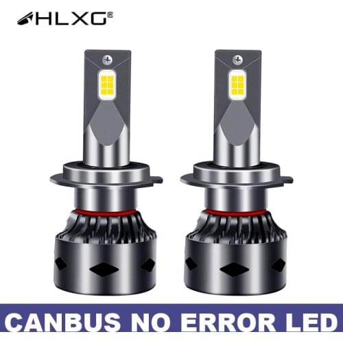 HLXG 20000LM 6000K h7 led mini led h4 canbus H1 H8 H9 h11 led fog light bulb Car lamp 12V HB3 9005 9006 HB4 LED Headlight moto
