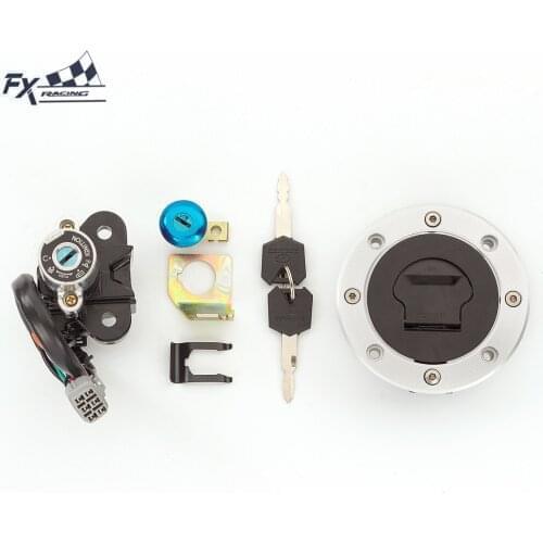 Ignition Switch Fuel Gas Cap Lock Key Set For GSXR600 GSXR750 1996-2002 GSXR1000 2001-2002 GSXR1100 1990-1996 GSXR 600 750 1000