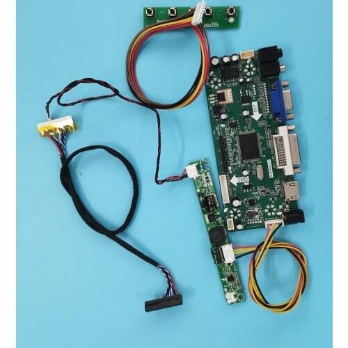 Kit for MT185GW01 V.4/V.3/V.1 Controller Board M.NT68676 Audio 1366x768 HDMI+DVI+VGA LVDS LED LCD Panel Monitor Display 30pin