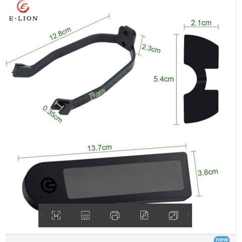 Xiaomijia 1s / M365 Scooter Mudguard Bracket Damping Waterproof Cover Combination Set