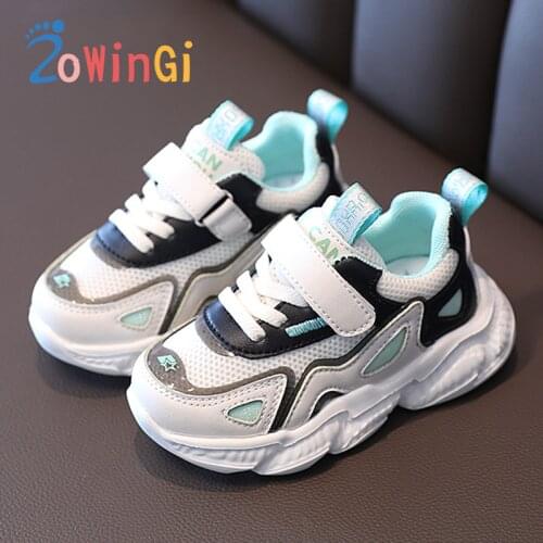 Size 21-30 Girls Shoes Breathable Sneakers for Boy 2021 New Childrens Sports Shoes Lightweight Shoes kinderen casual schoenen
