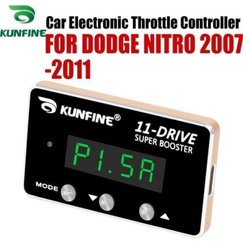 KUNFINE Car Electronic Throttle Controller Racing Accelerator Potent Booster For DODGE NITRO 2007-2011 Tuning Parts