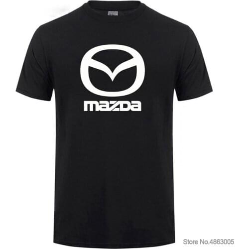 Summer Hot Sale Fashion Mazda Short Sleeve T-shirt Comfortable Mens and Womens Sports Sleeve Style T shirt