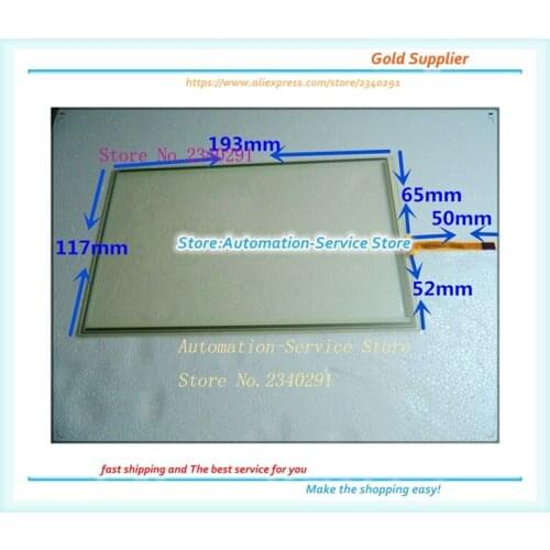 New 8 Inch Touch Screen Is Suitable For Car Navigation Industrial Touch Panel 193*117 Injection Molding Machine