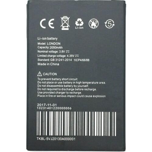 New 2050mAh Battery For UMI London Phone Batterie Bateria + Tracking Number