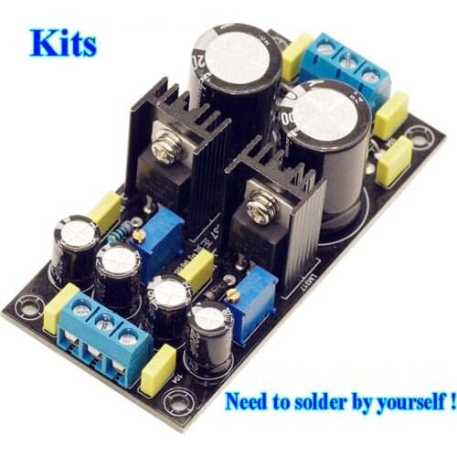 LM317 LM337 AC-DC Adjustable Regulated Power Supply DIY Kits
