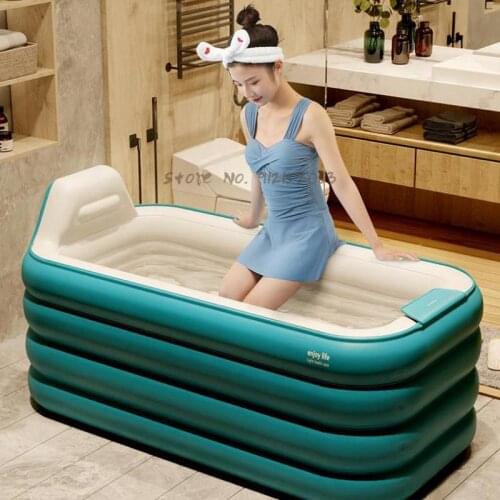 Bath Bucket, Bath Bucket, Folding Bath Bucket, Inflatable Bathtub, Household Adult Artifact, Childrens Sweat And Steam Dual Pur