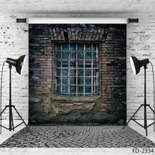 Brick Wall Floor Window Moss Photographic Backgrounds Cloth Vinyl Background Photograph Backdrops For Photo Studio Fotografia