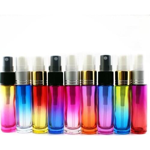 20pcs/lot Thick Glass Perfume Bottle Mist Spray Bottle Perfume Glass Vials Refillable Parfum Atomizer Travel Accessories