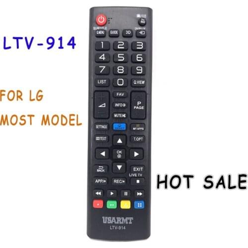 10PC/Lot New Universal Remote Control LTV-914 FIT FOR LG LCD LED HDTV TV 3D Smart TV AKB73715679 AKB73715634 For Many Models