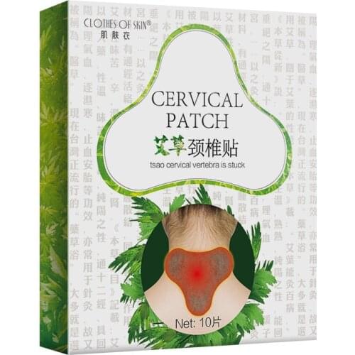 10 PCs Wormwood Moxa Self-heating Cushion Shoulder Neck Neck Cervical Relief Pain Moxibustion Patch Heat Stickers JLRD 2018