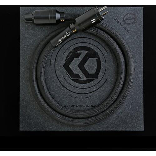 CopperColour CC EPSILON Hifi power cable OFC PTFE Polytetrafluoroethene AU/AR/US/EURO Schuko Plug
