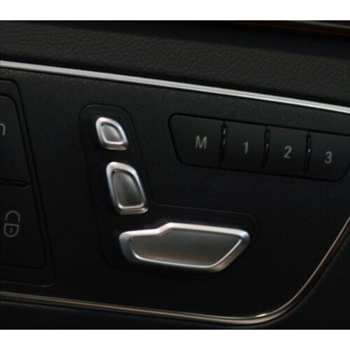 For Mercedes-Benz E43 E64 E53 E-CLASS B-CLASS GLK GLS GLA CLA Seat adjustable switch trim cover
