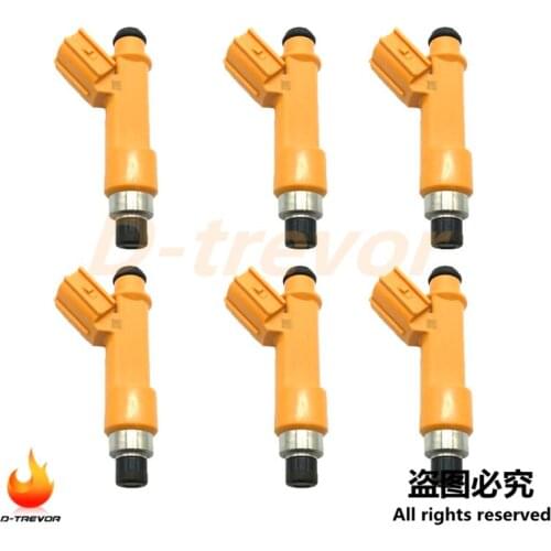 6PCS Fuel Injectors For Toyota Camry Solara 2.4L 2002-2004 23250-0H050