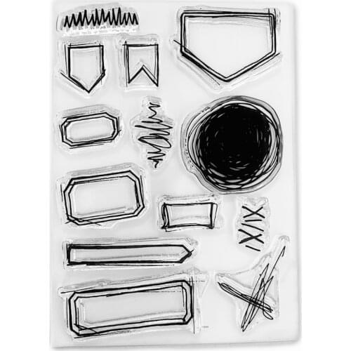 French Clear Silicone Rubber Stamp for DIY scrapbooking/photo album Decorative craft 085