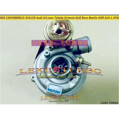 K03 015 53039700015 53039880015 454159-0002 Turbo Turbocharger For AUDI A3 Toledo Octavia VW Golf Bora Beetle AGR ALH 1.9L TDI