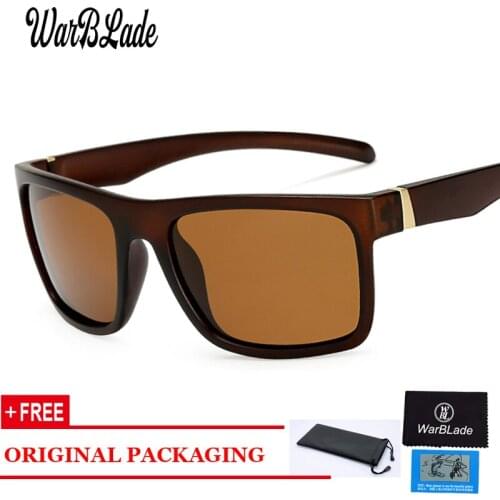 WarBLade 2019 New Hot Men Sports Sunglasses Polarized Goggles Rectangle Fashion Men Sport Outdoor Sunglass Mens Glasses Trends