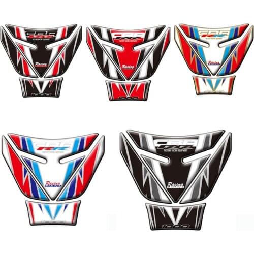 New Motorcycle Tank Pad Protector Sticker Fish Bone Sticker 3D Tank Pad Protector Sticker For Honda CBR 1000 RR Fireblade 08-16